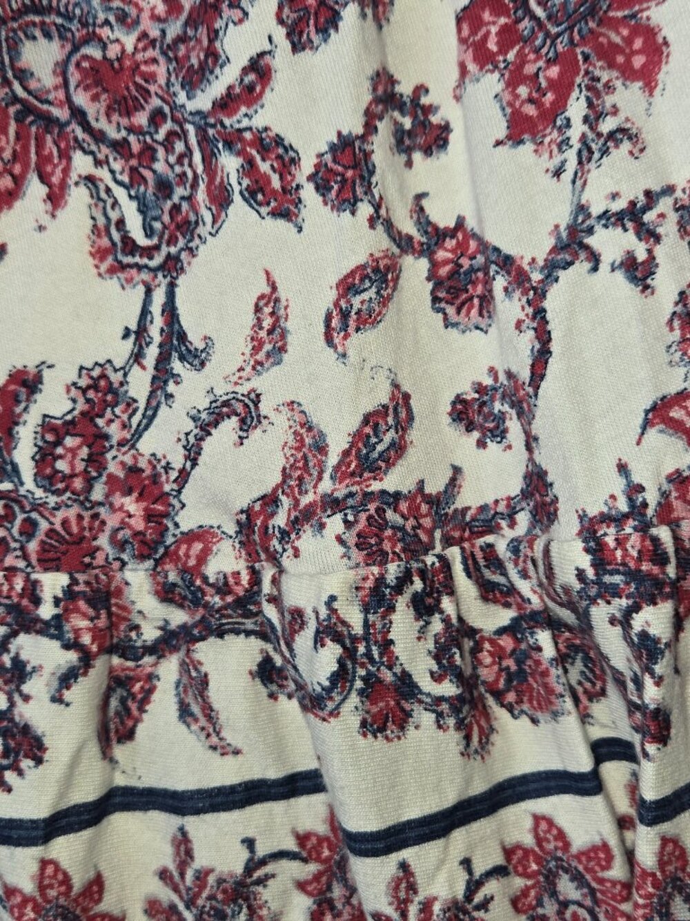 Chaps Ralph Lauren Sleeveless Floral Maxi Dress Size XL - Picture 3 of 4